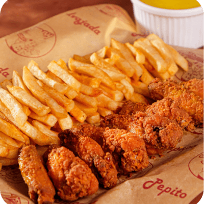 Alitas Apanadas x 16 unidades