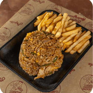 Arroz con Carne y Pollo