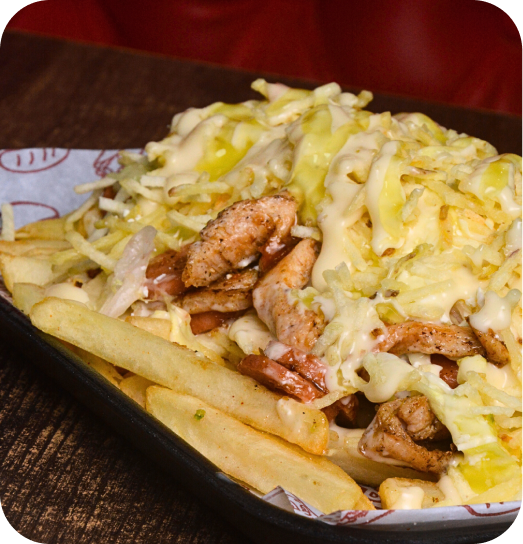 Salchipapa Salchipollo