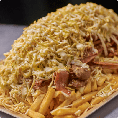 Salchipapa Sencilla Danny