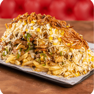 Salvajada Tradicional Gratinada con Jamon o Maiz